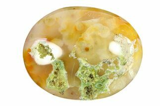 Polished Ocean Jasper Stone - New Deposit #297232