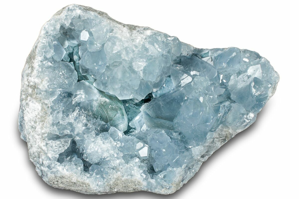 569G Celestite Crystal Flame