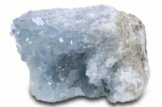 Sparkling Celestine (Celestite) Crystal Cluster - Madagascar #300081