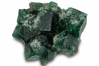 Fluorescent Green Fluorite Cluster - Diana Maria Mine, England #301677