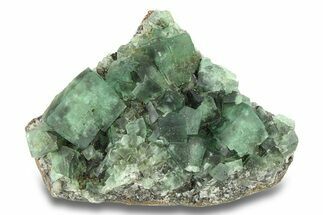 Fluorescent Green Fluorite Cluster - Diana Maria Mine, England #301658