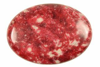 Polished Thulite (Manganian-Zoisite) Stone - Trondheim, Norway #301566