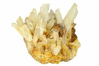 Quartz Crystal Cluster with Pyrite - Spruce Ridge, Washington #301242