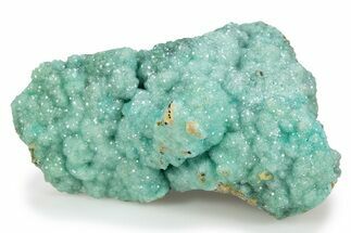 Sparkling Vibrant Blue Botryoidal Smithsonite - Congo-Brazzaville #302226