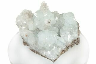 Lustrous Light-Blue Hemimorphite Cluster - M'fouati Mine, Congo #303859