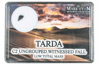 Tarda Meteorite Fragment - Witnessed Fall! #304599