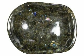 Polished Flashy Labradorite Bowl - Madagascar #304677