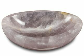 Polished Rose Quartz Dish #304680