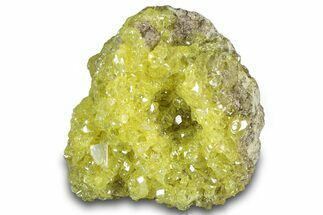 Bright-Yellow Sulfur Crystals - Bolivia #305298