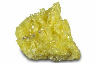 Bright-Yellow Sulfur Crystals - Bolivia #305307