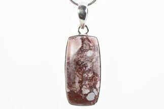 Wild Horse Magnesite Pendant - Sterling Silver #305065