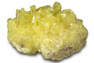 Bright-Yellow Sulfur Crystals - Bolivia #305271