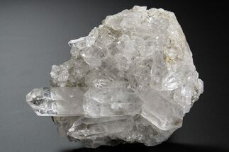 Clear Quartz Crystal Cluster - Brazil #306029