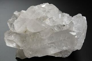 Clear Quartz Crystal Cluster - Brazil #306033