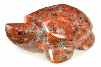 Carved Red Granite Turtle - Arizona #308536