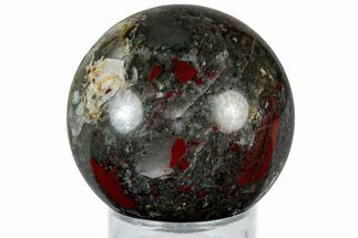 Polished Seftonite (Bloodstone/Heliotrope) Sphere - Africa #309009