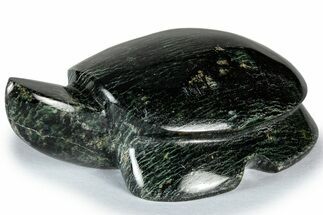 Chatoyant, Polished Chrysotile Serpentine Turtle - Australia #309072