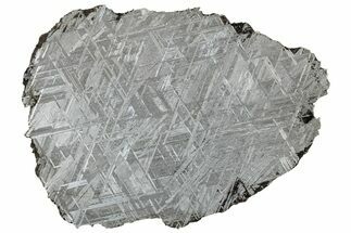 Etched Muonionalusta Meteorite Slice ( g) - Sweden #309799