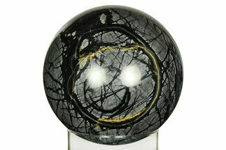 Polished Picasso Marble Sphere - Utah #311578