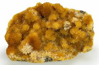 Intense Orange Calcite Crystal Cluster - Poland #311441