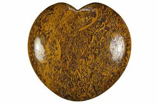 Polished Miriam Stone Heart - India #311948