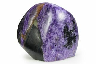 Free-Standing, Polished Purple Charoite - Siberia #311985