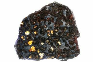 Polished Sericho Pallasite Meteorite ( g) Slice - Kenya #313715