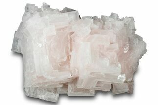 Pink Halite Crystal Cluster - Trona, California #314160