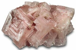 Pink Halite Crystal Cluster - Trona, California #314169