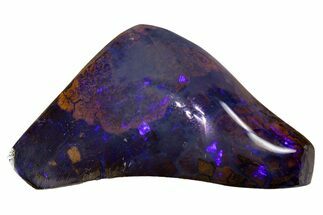 Electric Purple Boulder Opal Specimen - Queensland, Australia #314580