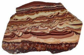 Polished Slab Of Rolling Hills Dolomite - Mexico #316675