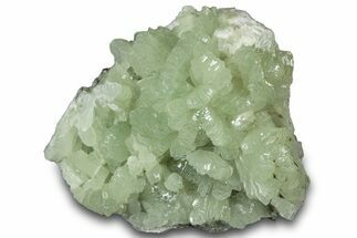 Sparkly, Green Prehnite Crystals - Morocco #317181