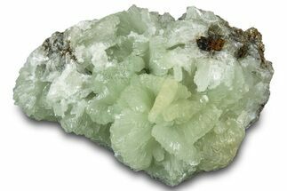 Sparkly, Green Prehnite Crystals - Morocco #317186