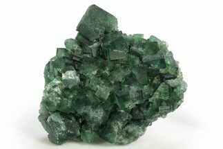Fluorescent Green Fluorite Cluster - Diana Maria Mine, England #318829