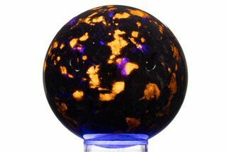 Fluorescent Polished Sodalite-Syenite Sphere - China #319425