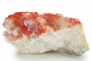 Vibrant-Red Cinnabar with Quartz - Cocineras Mine #319970