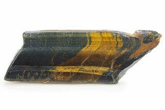 Polished Blue Tiger's Eye Slab - South Africa #320052