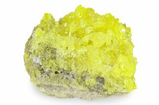 Bright-Yellow Sulfur Crystals - Bolivia #322538