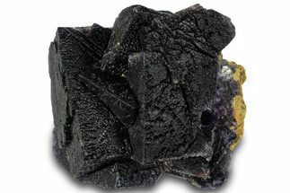 Dark Purple Fluorite Crystal Cluster - Cave-in-Rock, Illinois #322793