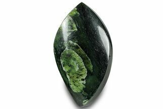 Polished Jade (Nephrite) Flame - Afghanistan #323273
