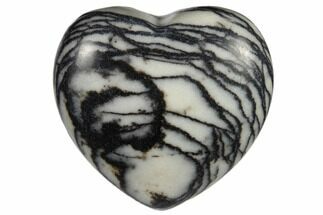 Polished Zebra Jasper Heart #323538