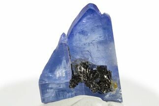 Brilliant Blue-Violet Tanzanite Crystal -Merelani Hills, Tanzania #323671