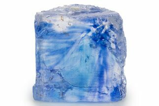 Vibrant Blue Halite Crystal - Eastern Turkey #324074