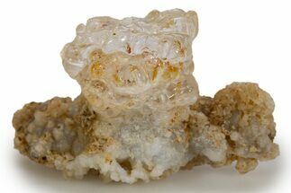 Botryoidal Hyalite Opal with Chalcedony - Mexico #324383