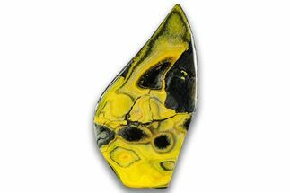 Very Vibrant, Free-Standing Polished Bumblebee Jasper #324944