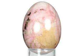 Polished Rhodonite Egg - Australia #326756