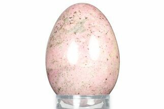 Polished Thulite (Manganian-Zoisite) Egg - California #326766