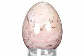 Polished Rhodonite Egg - Australia #326769