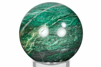 Polished Fuchsite Chert (Dragon Stone) Sphere - Australia #326843