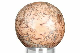 Polished Saharan Desert Jasper Sphere - Morocco #326898
